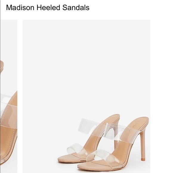 clear sandals size 9